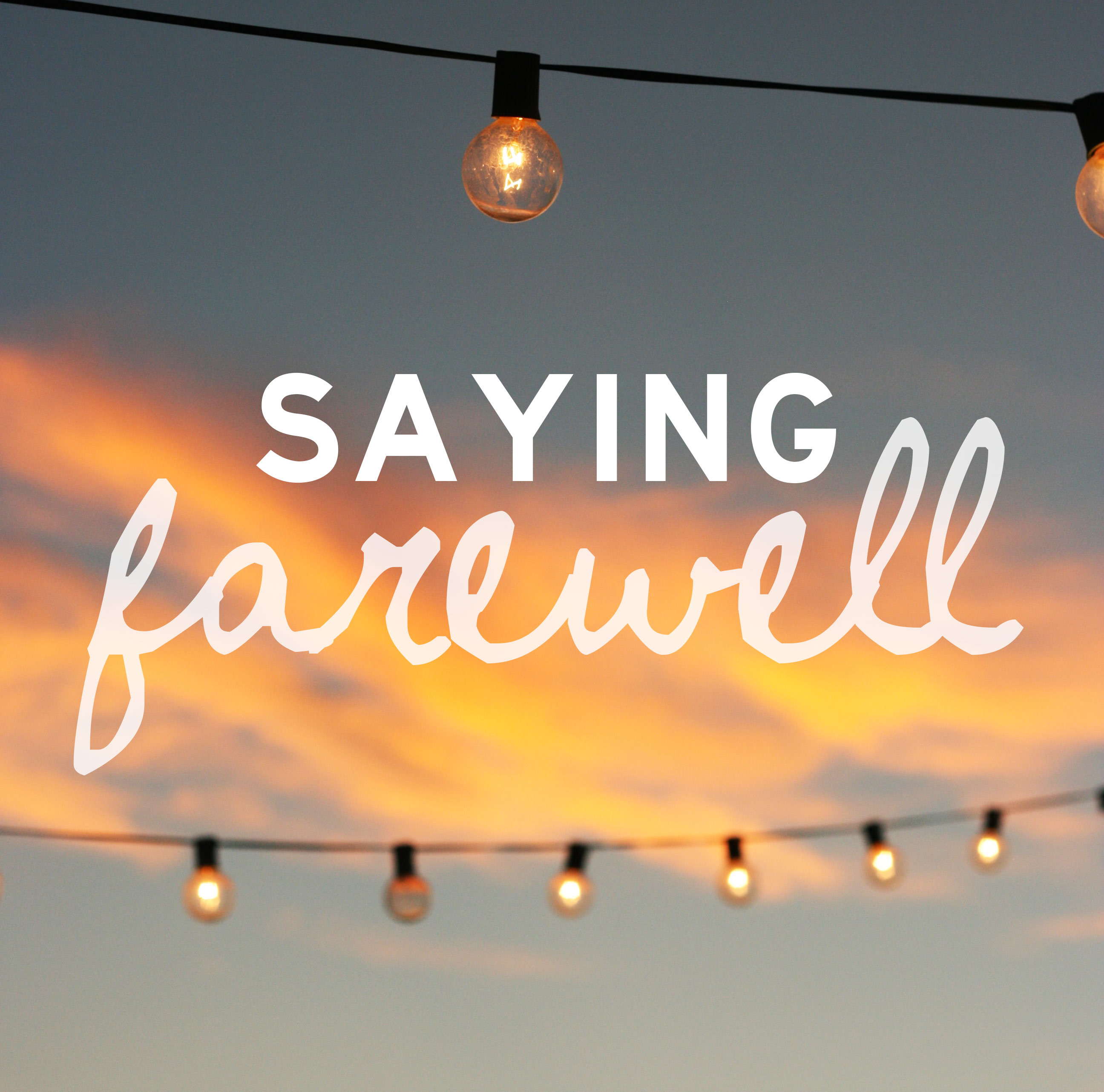 Saying-farewell