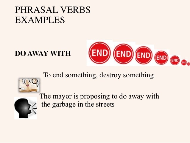 phrasal verb with do