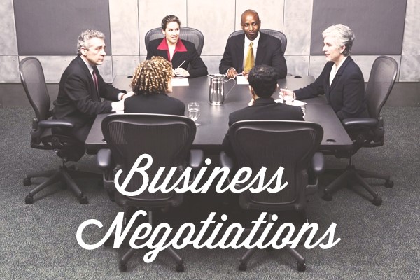 Business negotiations