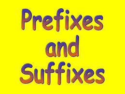 prefix and suffix